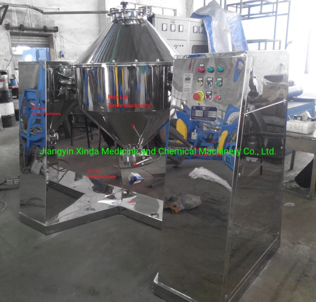 Double Cone Dry Granule Powder Mixing Machine Mixer